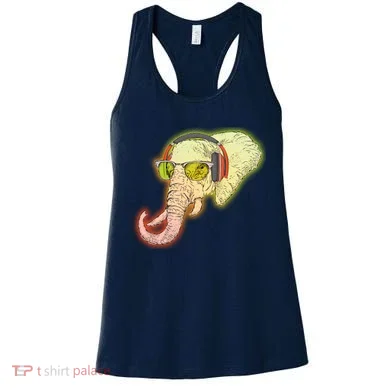 DJ Elephant Women's Tank Top