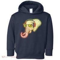 DJ Elephant Toddler Hoodie thumb 0