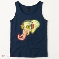 DJ Elephant Tank Top thumb 2