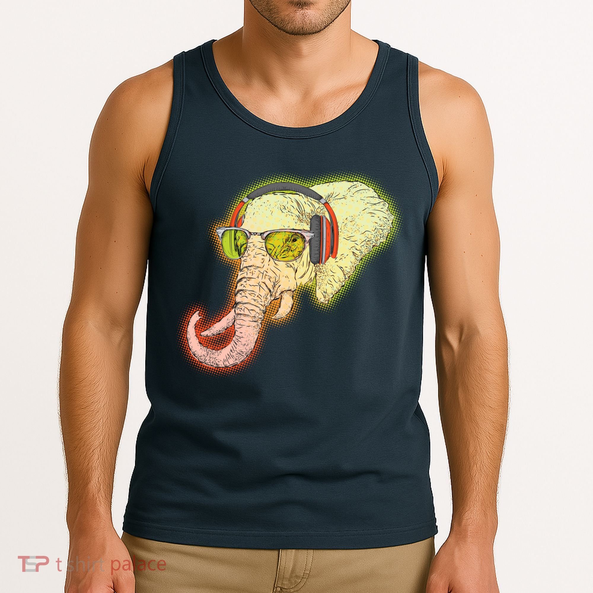 DJ Elephant Tank Top