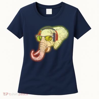 DJ Elephant Women's T-Shirt