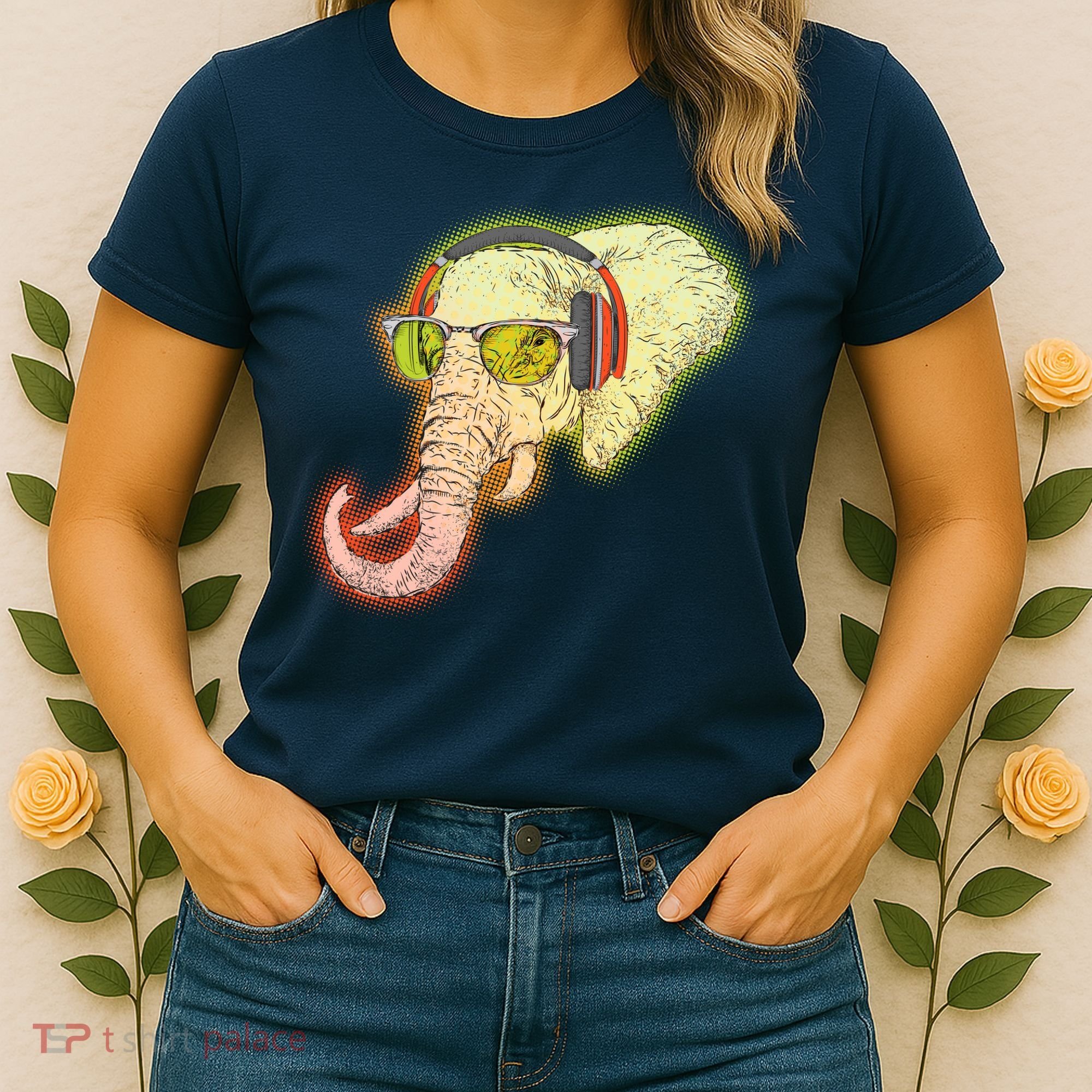 DJ Elephant Women's T-Shirt