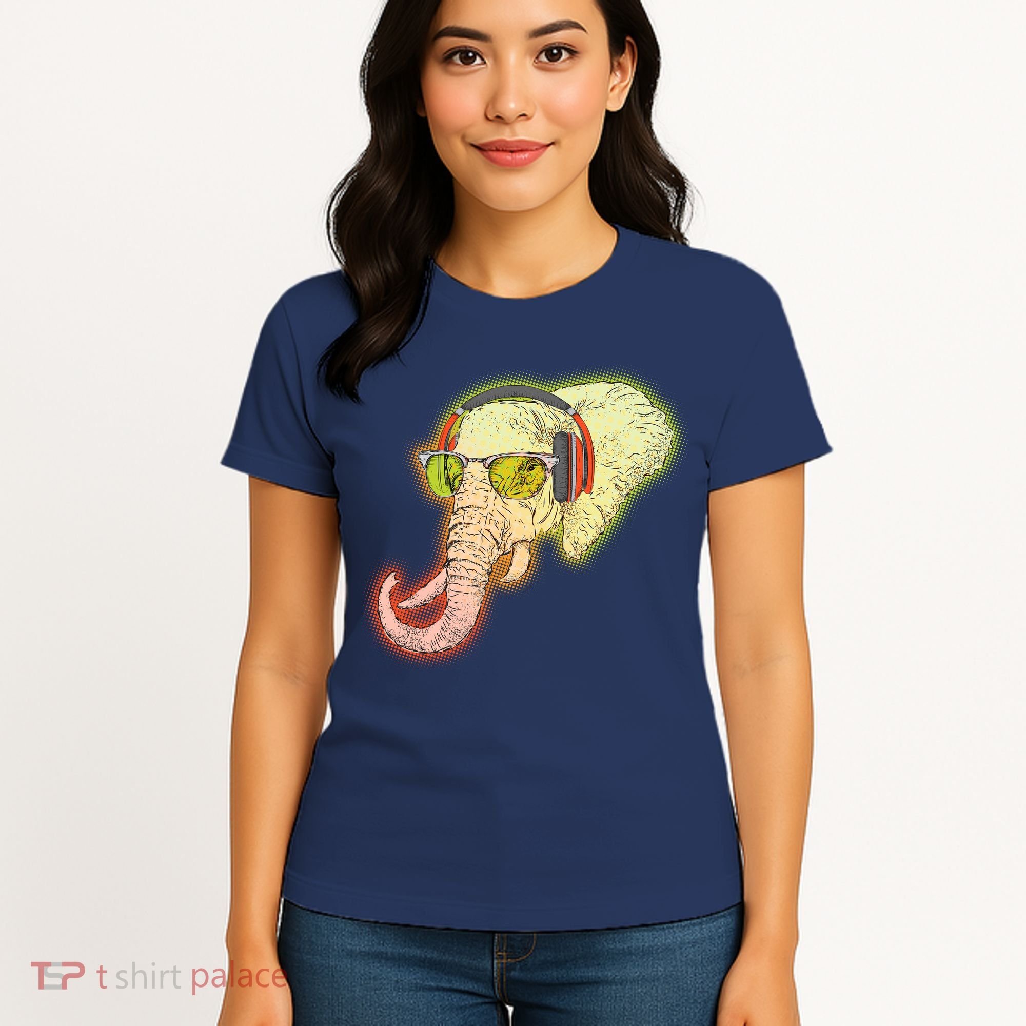 DJ Elephant Women's T-Shirt