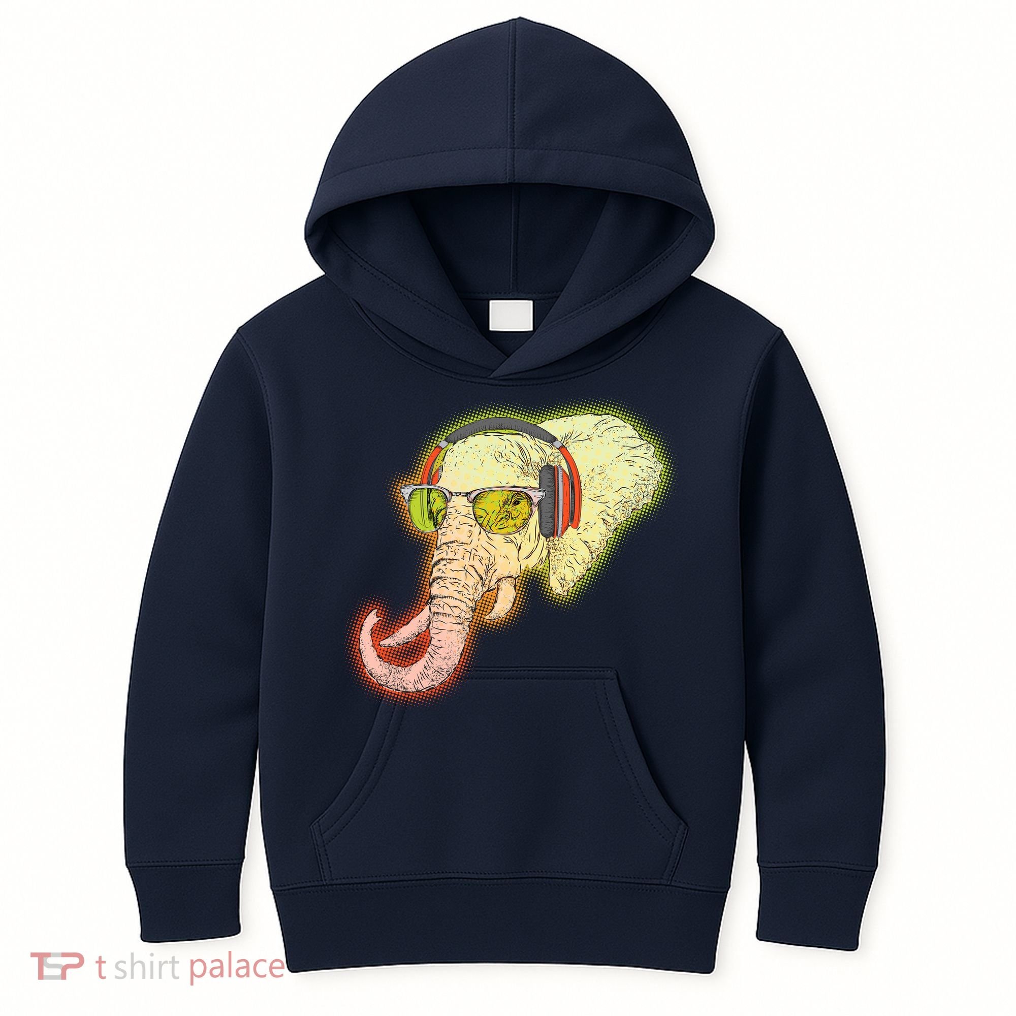 DJ Elephant Kids Hoodie