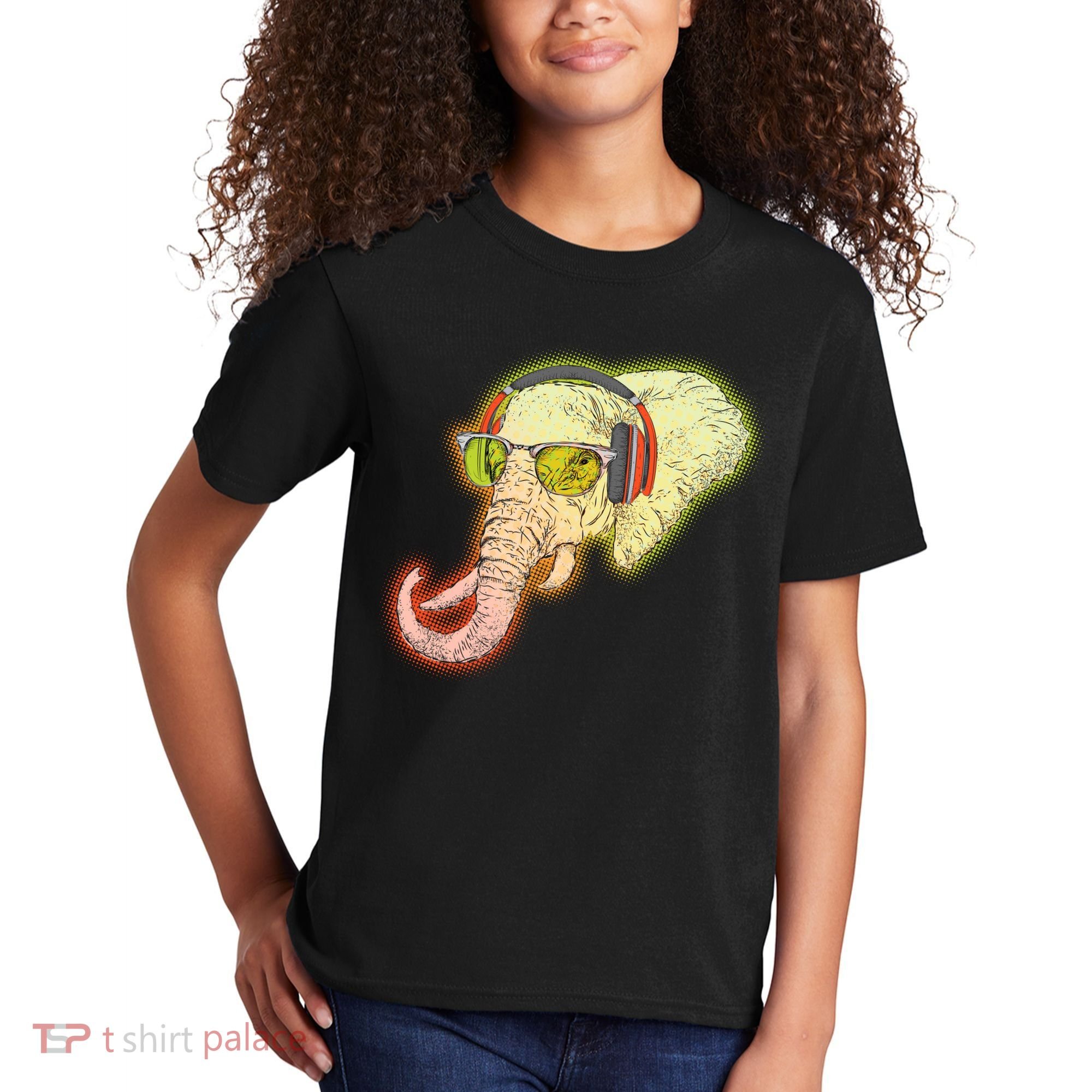 DJ Elephant Kids T-Shirt