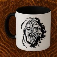 DJ Gorilla Coffee Mug thumb 2