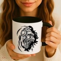 DJ Gorilla Coffee Mug thumb 3