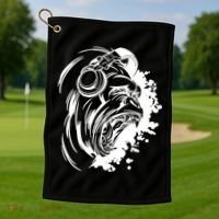 DJ Gorilla Golf Towel thumb 1
