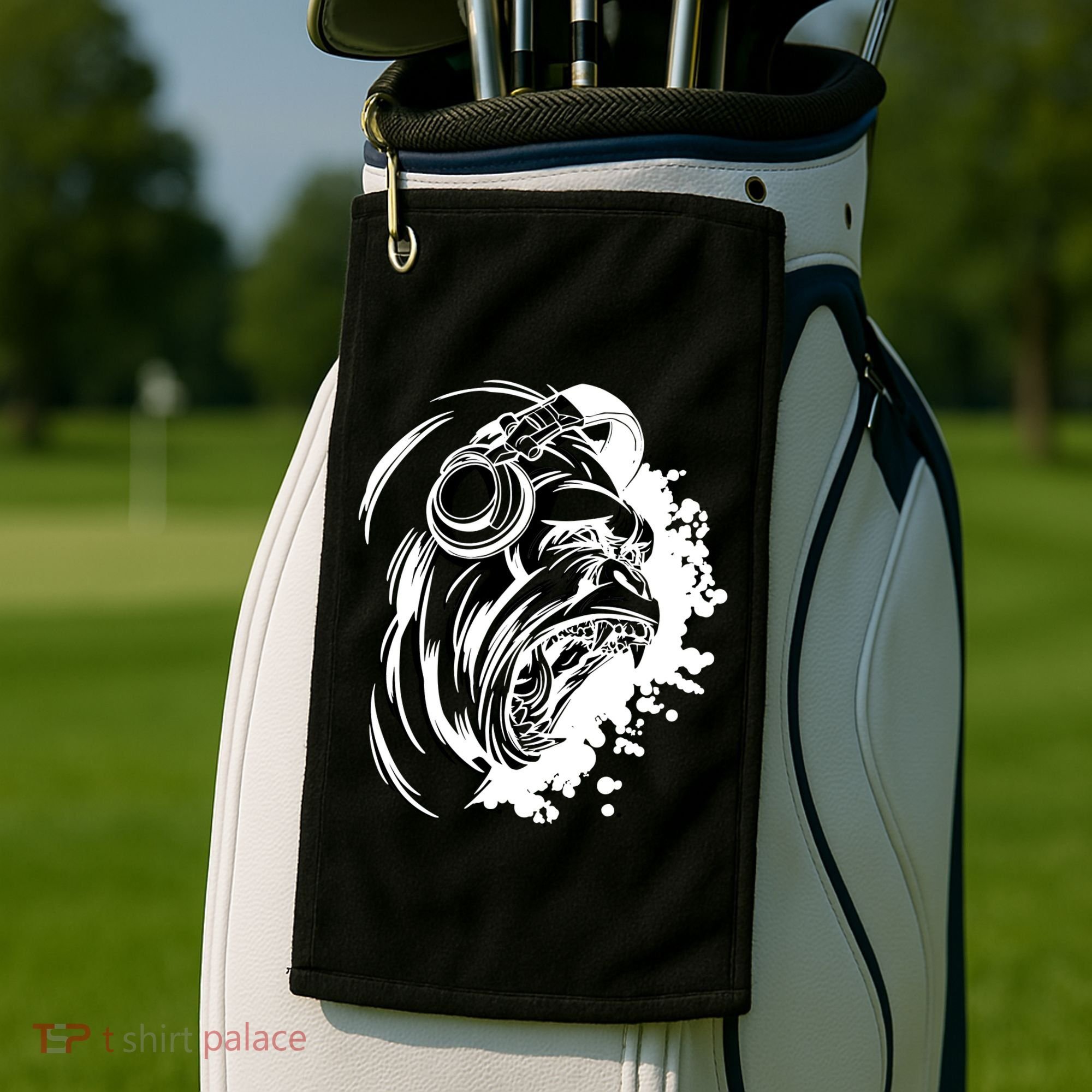 DJ Gorilla Golf Towel