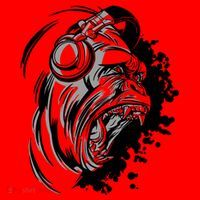DJ Gorilla Santa Hat thumb 1