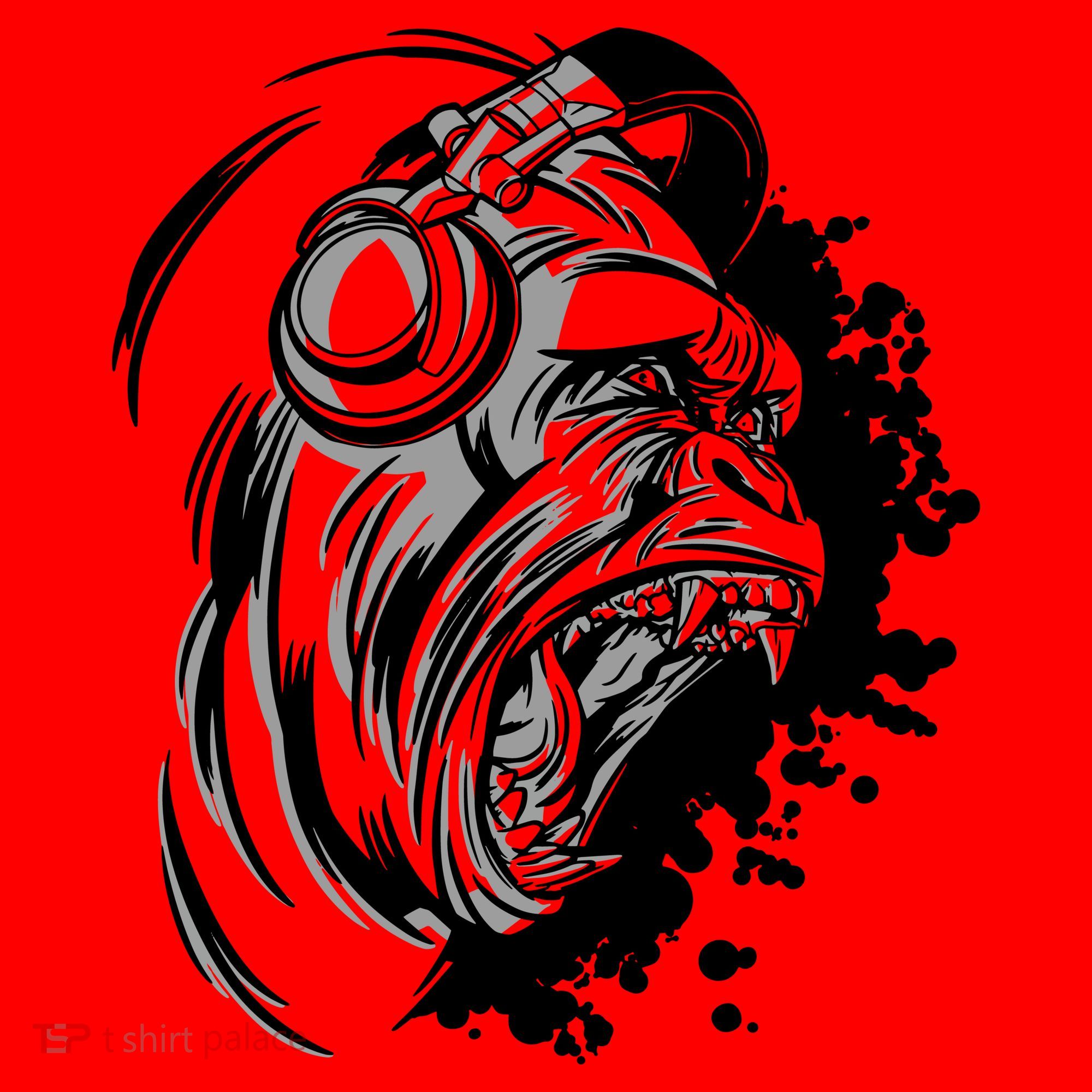 DJ Gorilla Santa Hat
