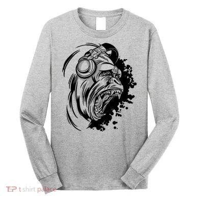DJ Gorilla Long Sleeve Shirt