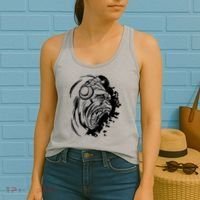 DJ Gorilla Women's Tank Top thumb 2
