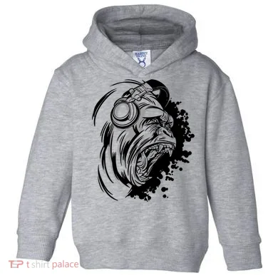 DJ Gorilla Toddler Hoodie