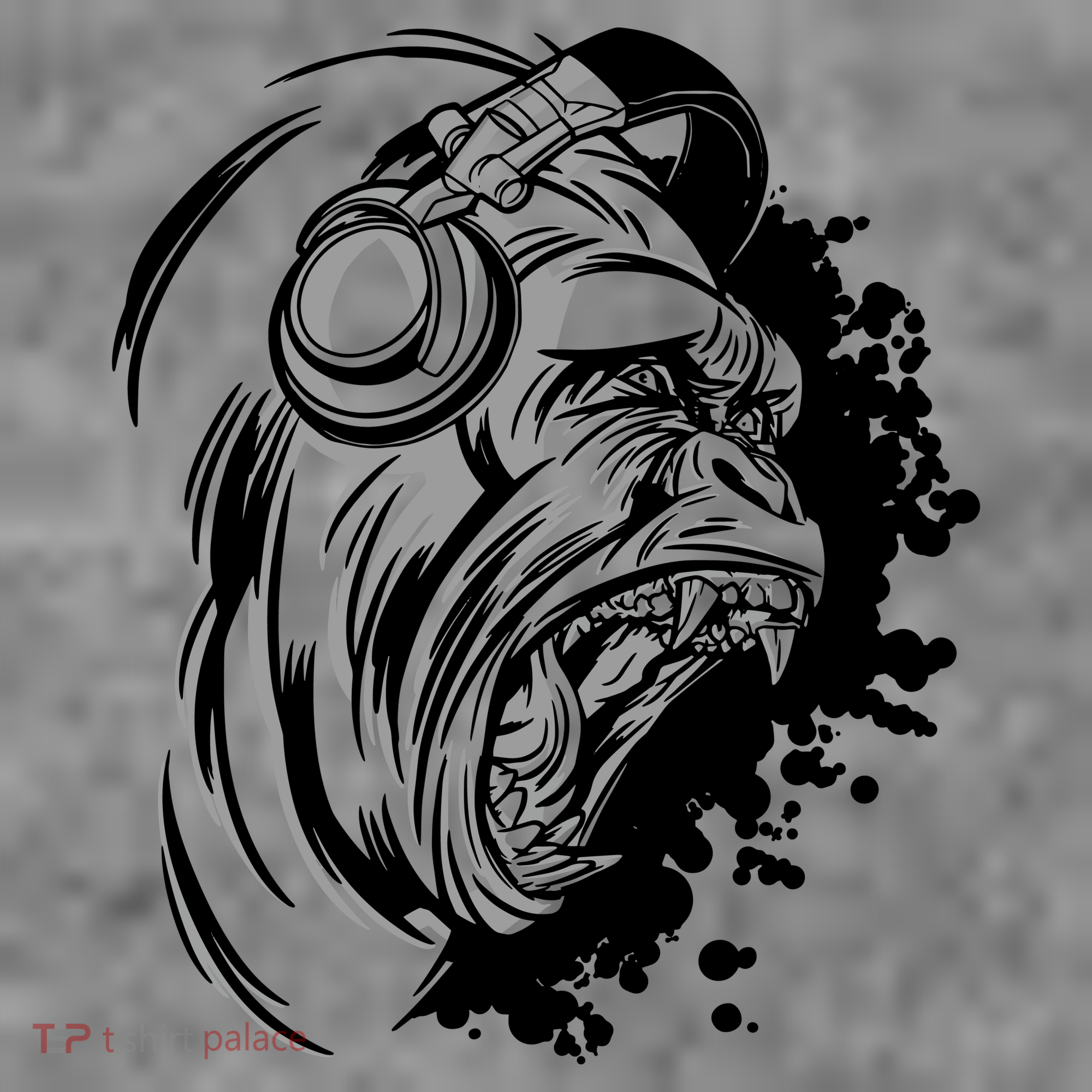 DJ Gorilla Toddler T-Shirt