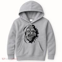 DJ Gorilla Kids Hoodie thumb 0