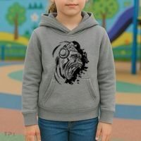 DJ Gorilla Kids Hoodie thumb 3