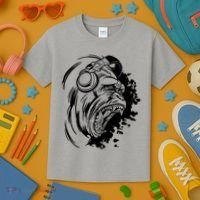 DJ Gorilla Kids T-Shirt thumb 3