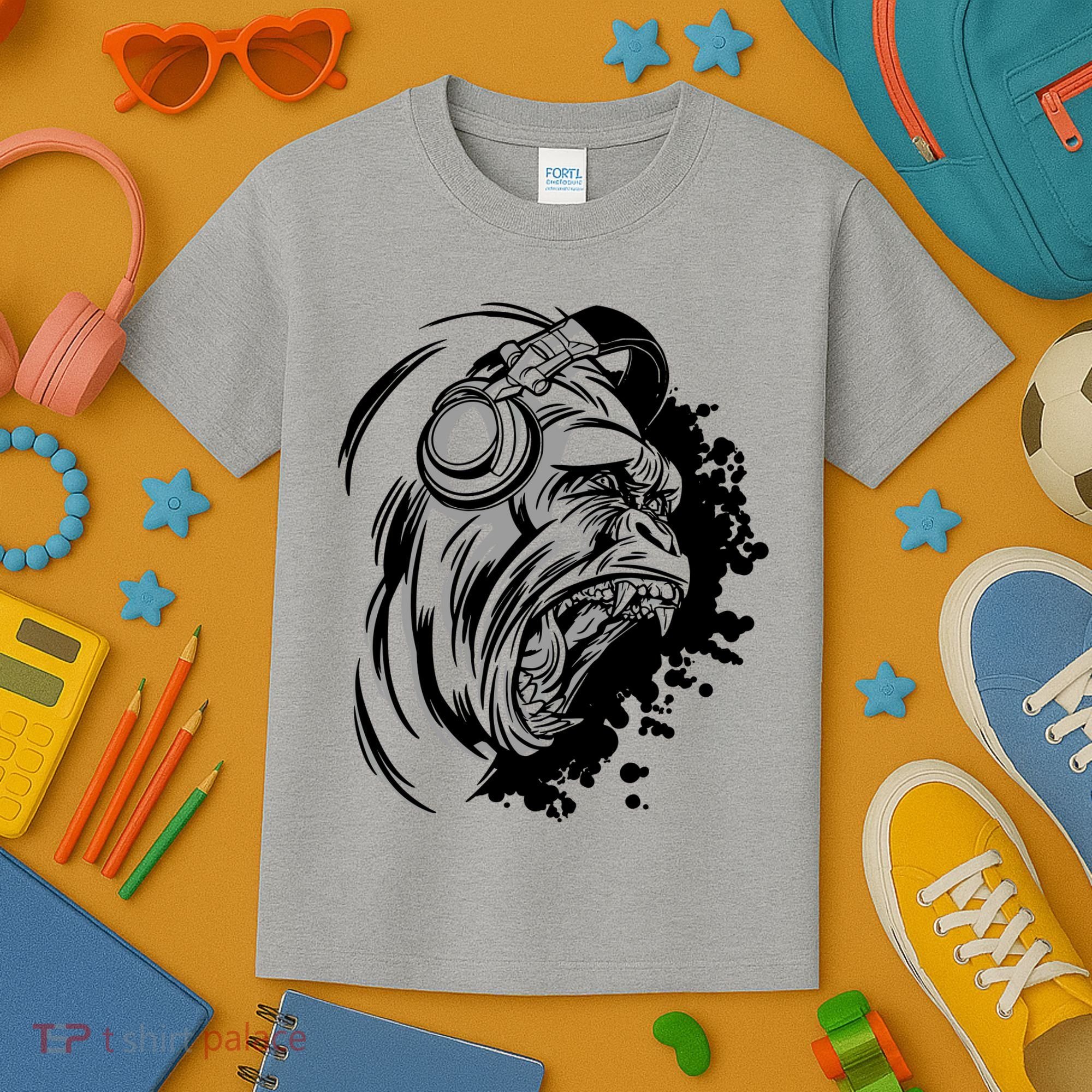 DJ Gorilla Kids T-Shirt