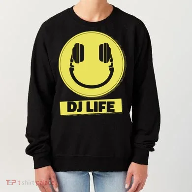 Dj Life Smiley Face Women's Sweatshirt