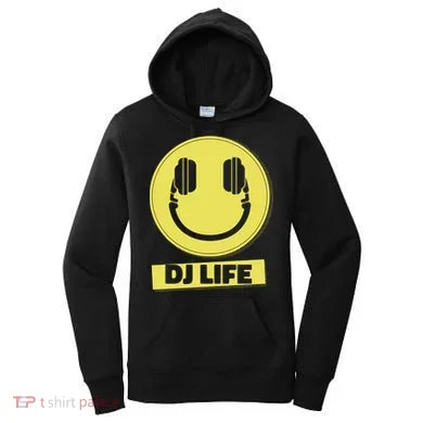 Dj Life Smiley Face Women's Hoodie
