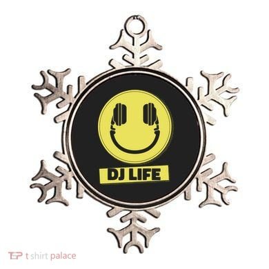 Dj Life Smiley Face Ornament