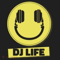 Dj Life Smiley Face Golf Towel thumb 3