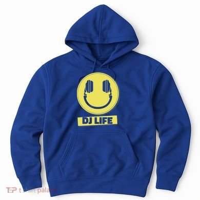 Dj Life Smiley Face Hoodie