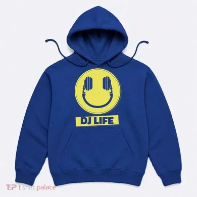 Dj Life Smiley Face Hoodie