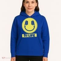 Dj Life Smiley Face Hoodie thumb 5