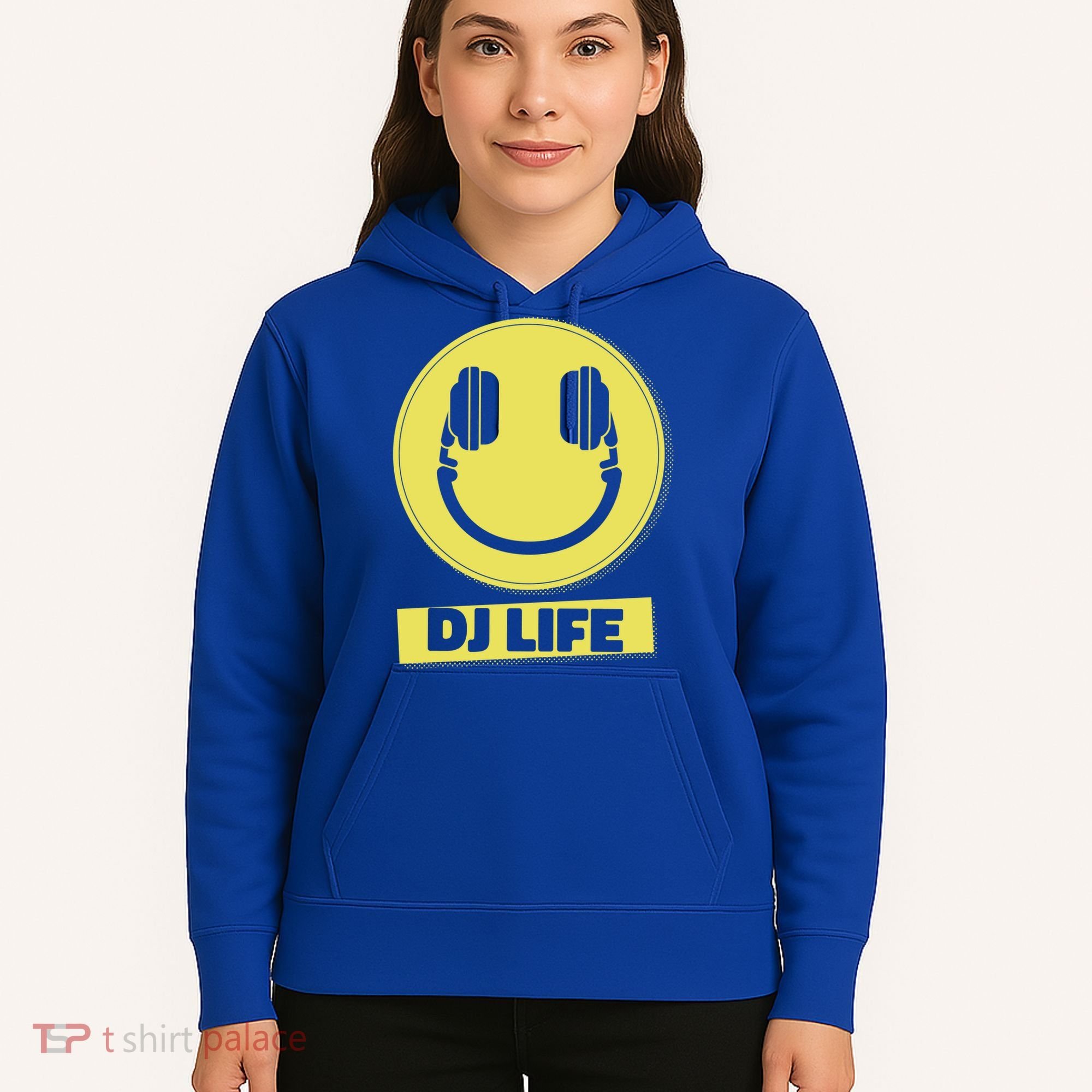 Dj Life Smiley Face Hoodie