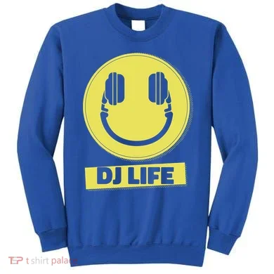 Dj Life Smiley Face Sweatshirt
