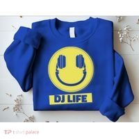 Dj Life Smiley Face Sweatshirt thumb 2