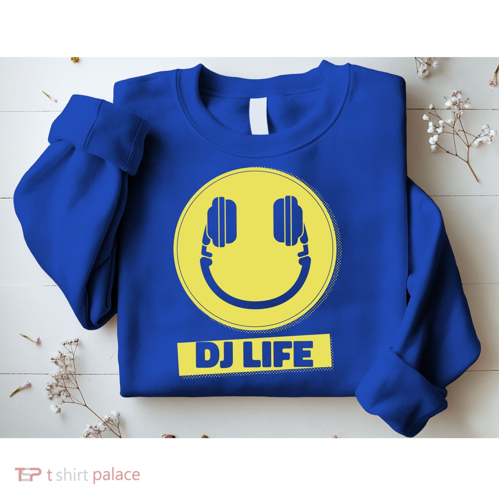 Dj Life Smiley Face Sweatshirt