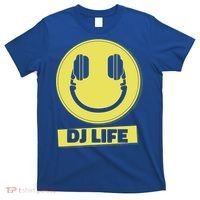 Dj Life Smiley Face T-Shirt thumb 0