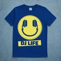 Dj Life Smiley Face T-Shirt thumb 5