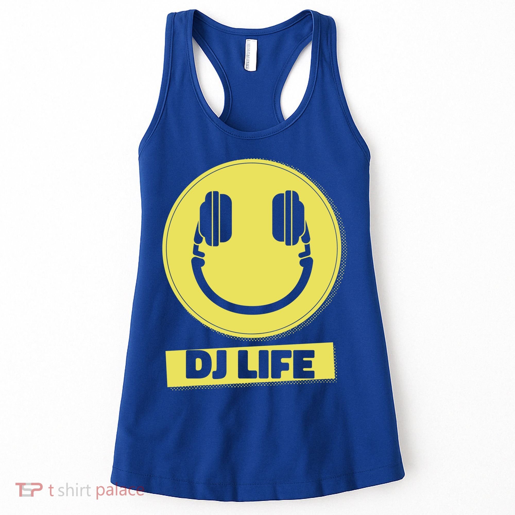 Dj Life Smiley Face Women's Tank Top
