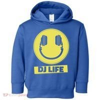 Dj Life Smiley Face Toddler Hoodie thumb 0