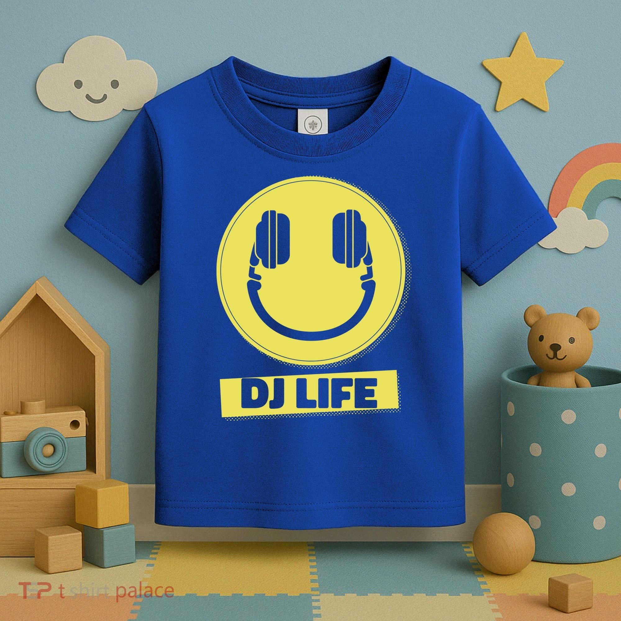 Dj Life Smiley Face Toddler T-Shirt
