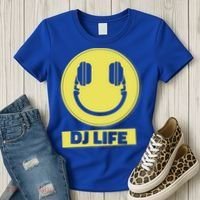 Dj Life Smiley Face Women's T-Shirt thumb 3