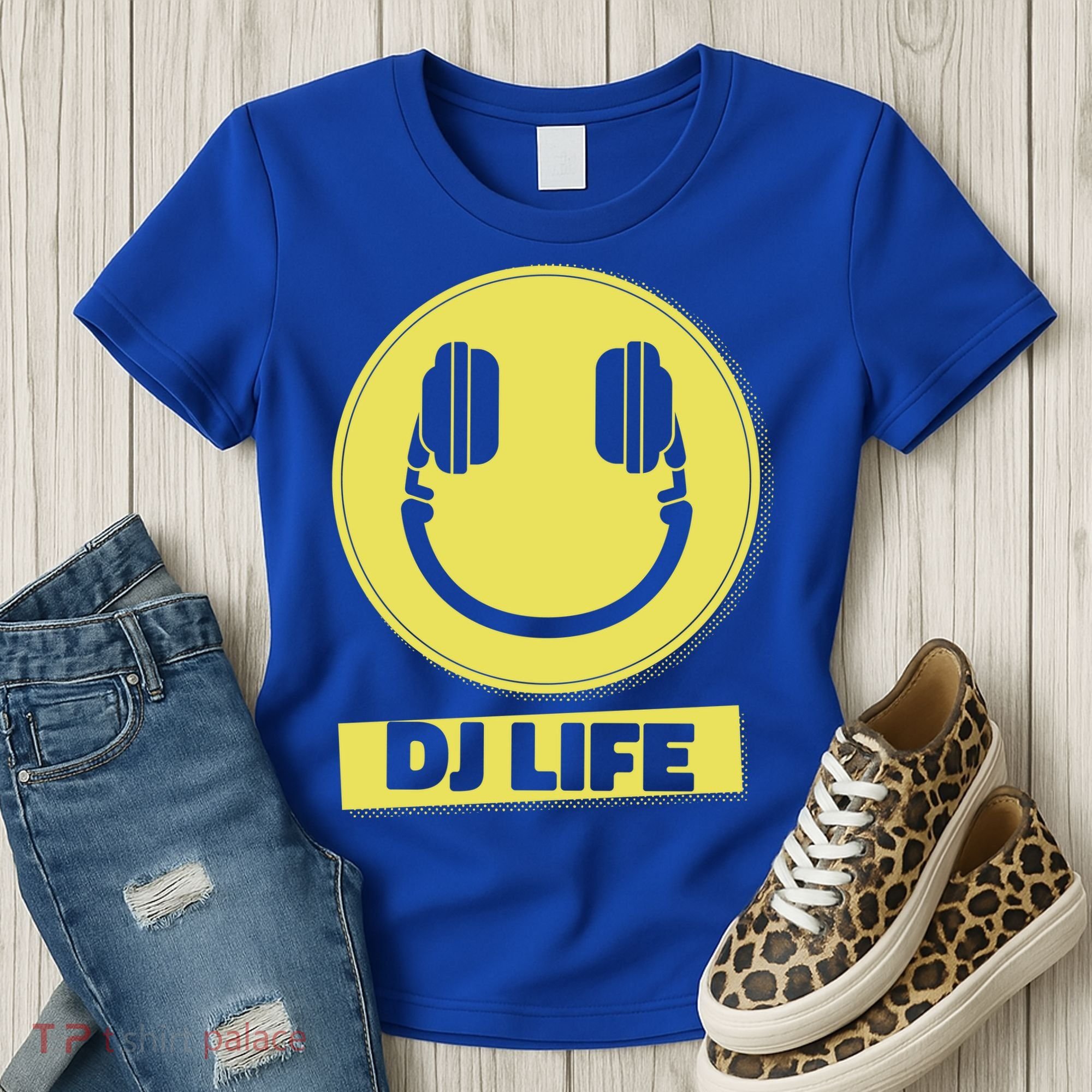 Dj Life Smiley Face Women's T-Shirt