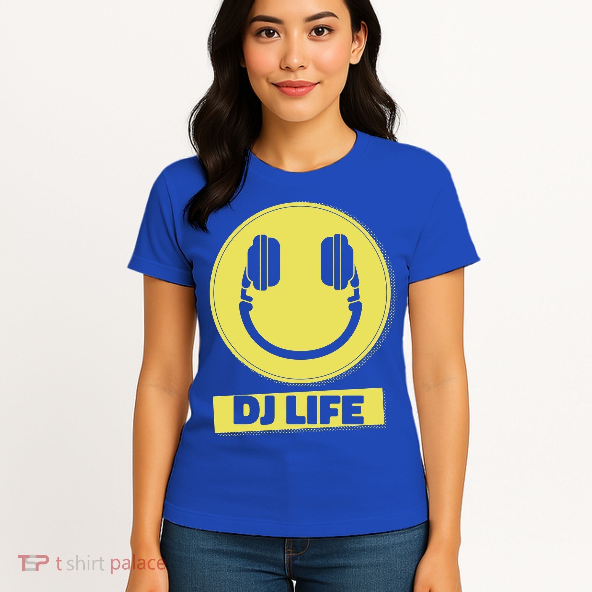Dj Life Smiley Face Women's T-Shirt