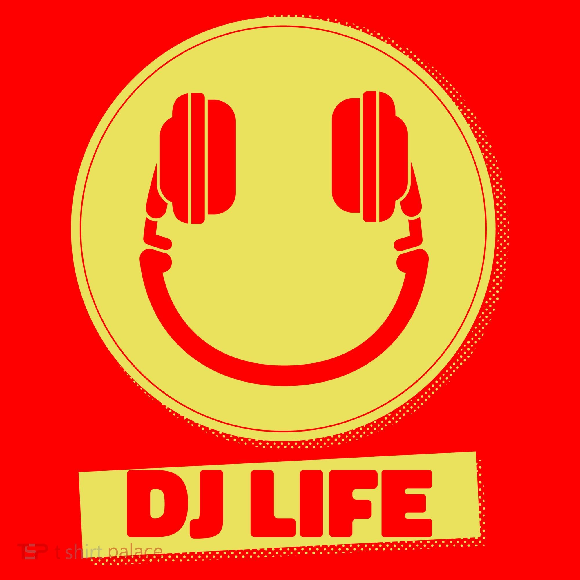 Dj Life Smiley Face Santa Hat