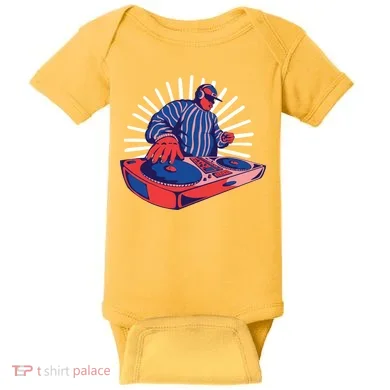 DJ Mixer Baby Bodysuit
