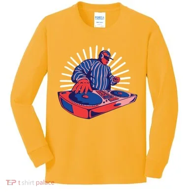 DJ Mixer Kids Long Sleeve Shirt