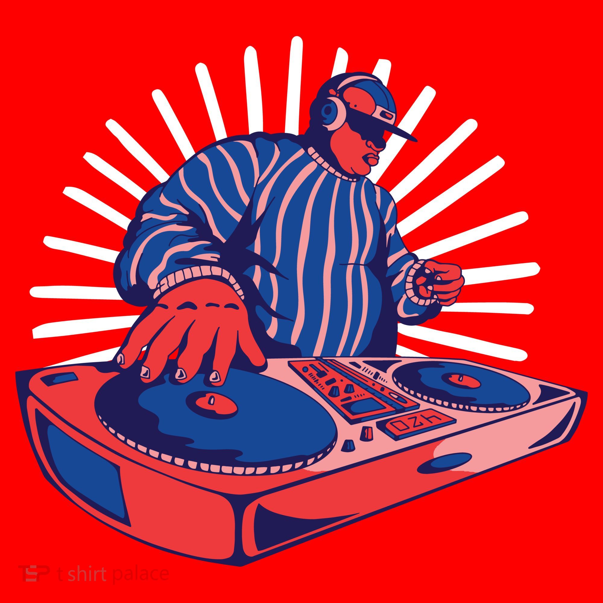 DJ Mixer Santa Hat