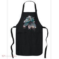 DJ Monkey Thinker Hipster Apron thumb 0