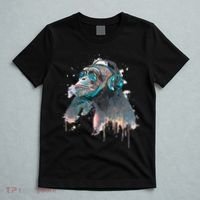 DJ Monkey Thinker Hipster T-Shirt thumb 5