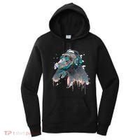 DJ Monkey Thinker Hipster Women's Hoodie thumb 0
