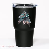 DJ Monkey Thinker Hipster Tumbler thumb 0